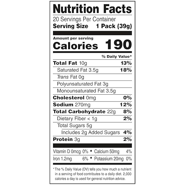 LANCE SANDWICH CRACKERS, CAPTAIN’S WAFERS CREAM CHEESE AND CHIVES, 20 PACKS, 6 SANDWICHES EACH