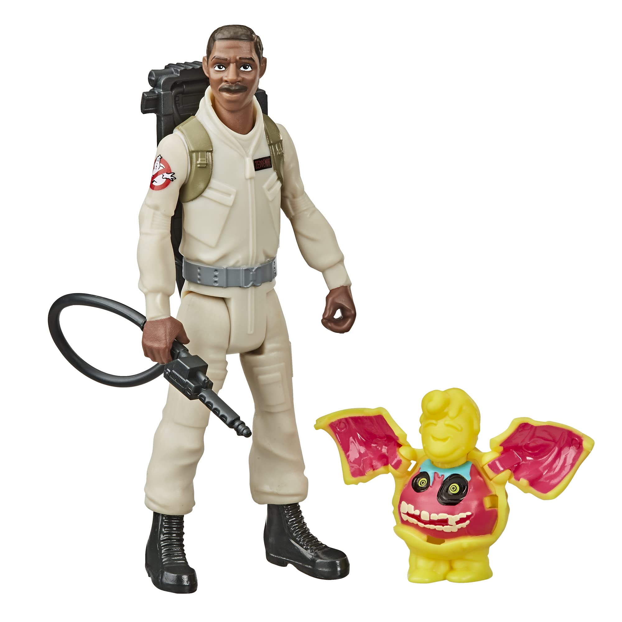 Ghostbusters Fright Features Winston Zeddemore Figure with Interactive Ghost Figure and Accessory for Kids Ages 4 and Up Great Gift for Kids and Fans