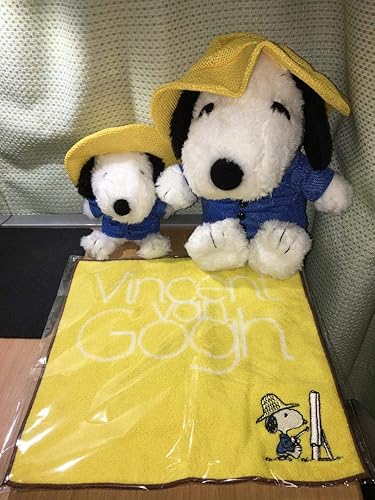 Amazon Co Jp ゴッホ展 スヌーピー ぬいぐるみ Ms 前売特製 ミニタオル ホビー 通販