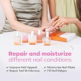 Modelones Nail Care 8 in 1 Ridge Filling Strengthener 15ml Pearl Pink view 7