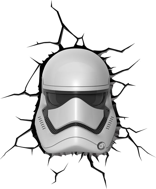 star wars 3d wall light