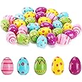 Mr. Pen- Plastic Easter Eggs, 30 Pack, 3'' Tall, Printed Plastic Easter Eggs, Plastic Easter Eggs Bulk, Easter Eggs Empty, Plastic Eggs Fillable, Easter Basket Fillers, Empty Easter Egg