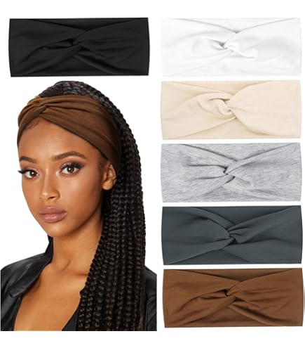 Gloppie Diademas Para Mujer Con Nudo Superior, Bandas Para El Cabello De Entrenamiento, Otoño E Invierno, Accesorios Para El Cabello, Paquete De 3