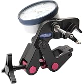 Edge Technology 51-000 - Carriage Travel Indicator, 1" Travel - 0.0005" Graduation Indicator, Clamps to V Ways, Fits of Most Lathes 12&rdquo; Swing and Under