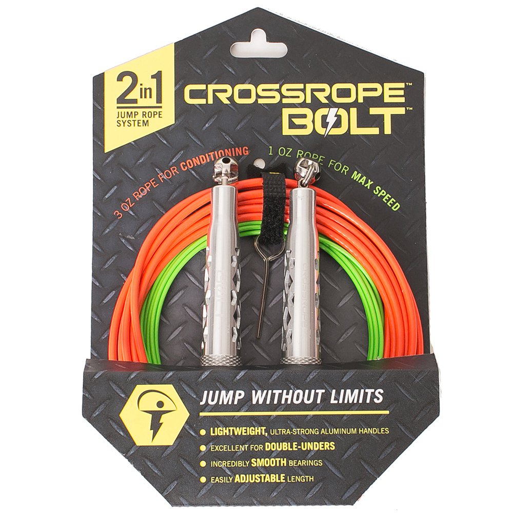 Crossrope Bolt Set Get Fit Fast with Best Jump Rope Workout Elite