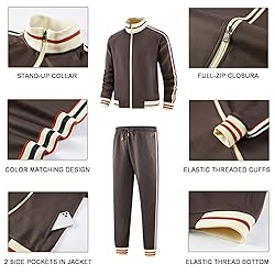 dioxoib Track Suits for Men Set 2 Piece Tracksuits