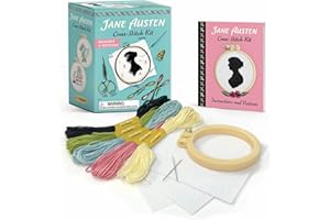 Jane Austen Cross-Stitch Kit: Includes 4 Patterns
