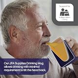 JFA Supplies 165ml Blue Adult Drinking Mug Two Handles Non Spill Cup view 7