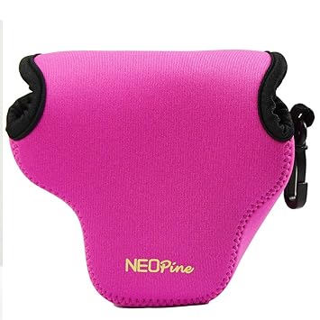 Rosado Funda Camara de Fotos Digital Camara Reflex Neopreno ...