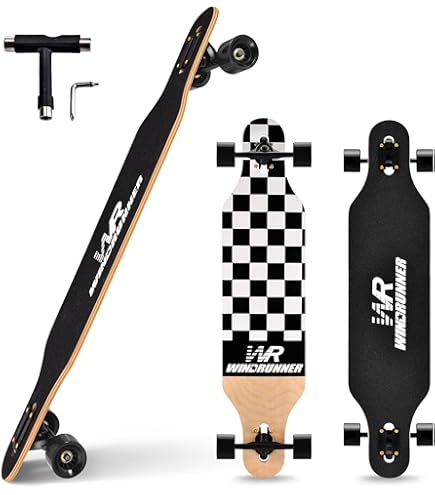 Planche de skate - STREET SURFING - Cut Kicktail - Vert - 4 roues