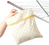Kleeneze Busy Bee Peg Bag Clothespin Storage Holds 50 Pegs 33x30cm view 4