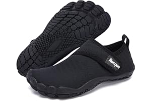 Racqua Boy's Girl's Kids Toddler Water Shoes Quick Dry Barefoot Lightweight Pool Swim Beach Sport Aqua Shoes(Toddler/Little Kid/Big Kid)