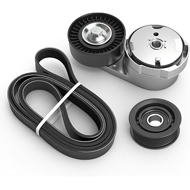 CNPAPC Drive Belt Tensioner & Idler Pulley Kit For Mercedes-Benz – Replaces 2722000270