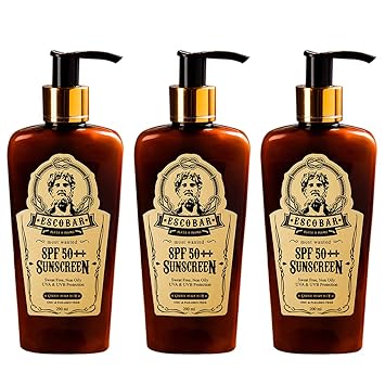 ESCOBAR SPF 50++ Sunscreen (200 ML)_Pack of 3