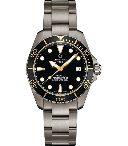 Amazon.com: Certina, Mens, DS Action Diver 38mm Powermatic 80