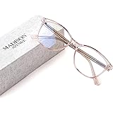 Madison Avenue Blue Light Blocking Glasses Anti Eyestrain UV Glare Blue Light Glasses for Women TV Phone Computer Gaming Eyeg