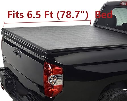 Amazon Com Deebior 6 5ft Clamp On Soft Lock Roll Up Top Mount Tonneau Cover 1228 Black Vinyl Bed Cover Compatible With Silverado Sierra 07 13 1500 07 14 2500 3500 Hd New Body Pickup Fleetside Bed Automotive