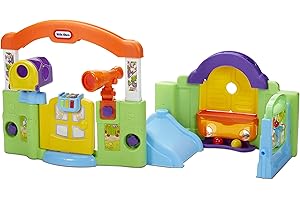 Little Tikes Activity Garden Playhouse for Babies, Infants and Toddlers Easy Set Up Indoor Toys with Playtime Activities, Sou