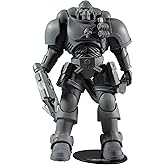 McFarlane Toys Warhammer 40,000 Space Marine Reiver (Artist Proof) with Grapnel Launcher & Base 7" Action Figure