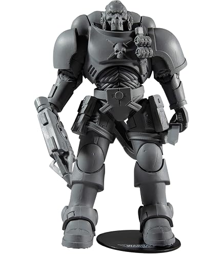 Action Figure Warhammer 40k, Primaris Space Marine Hellblaster (AP), Modellino Finito, Altezza 18 Cm, Nuovo