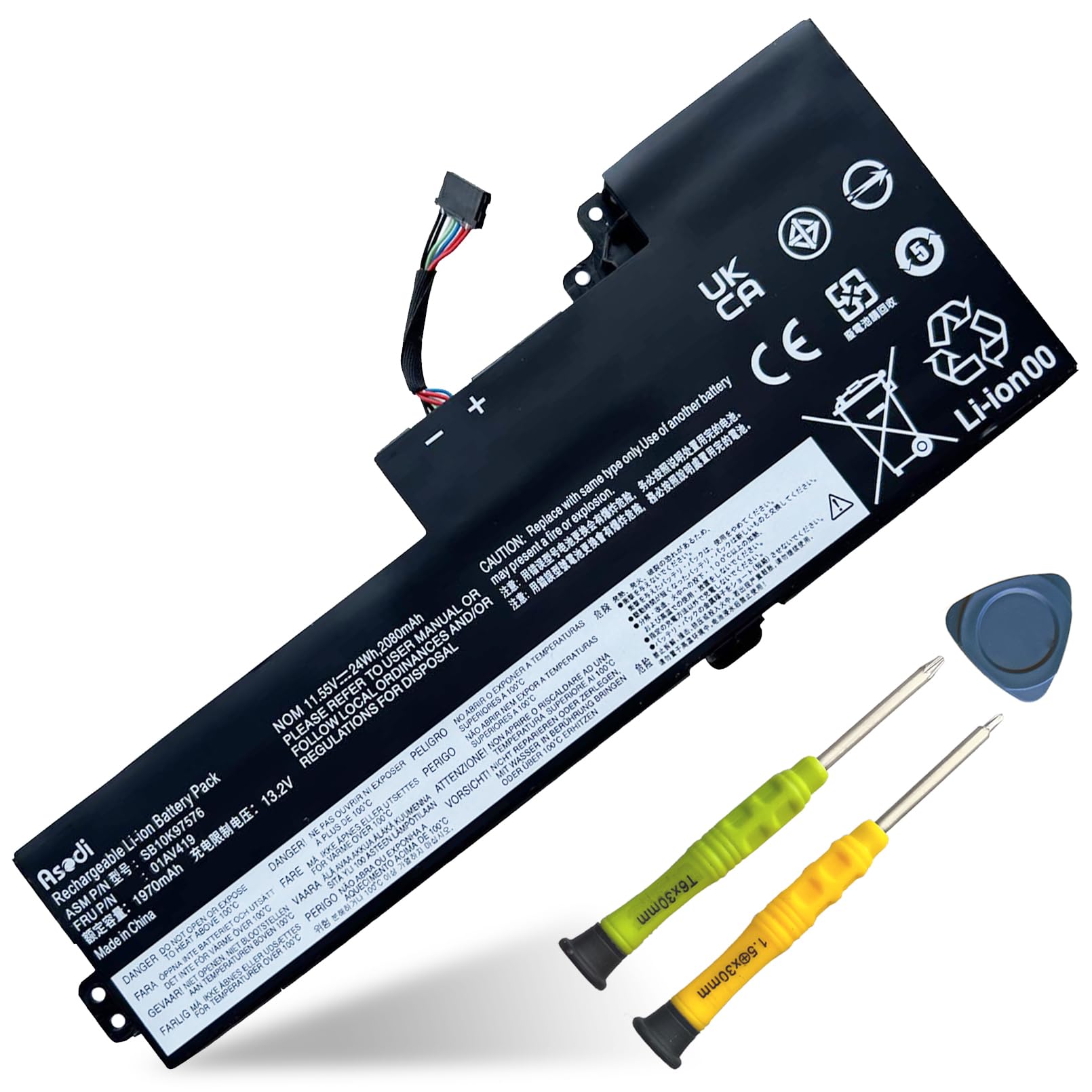 ASODI 01AV419 SB10K97576 Laptop Battery for Lenovo