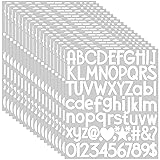 1500Pcs Letter Stickers 20Sheets Alphabet Stickers