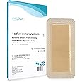 MedVanceTM Silicone - Bordered Silicone Adhesive Foam Dressing Size 4”X8” (2.4"x 6.4" Pad) Box of 5 dressings…