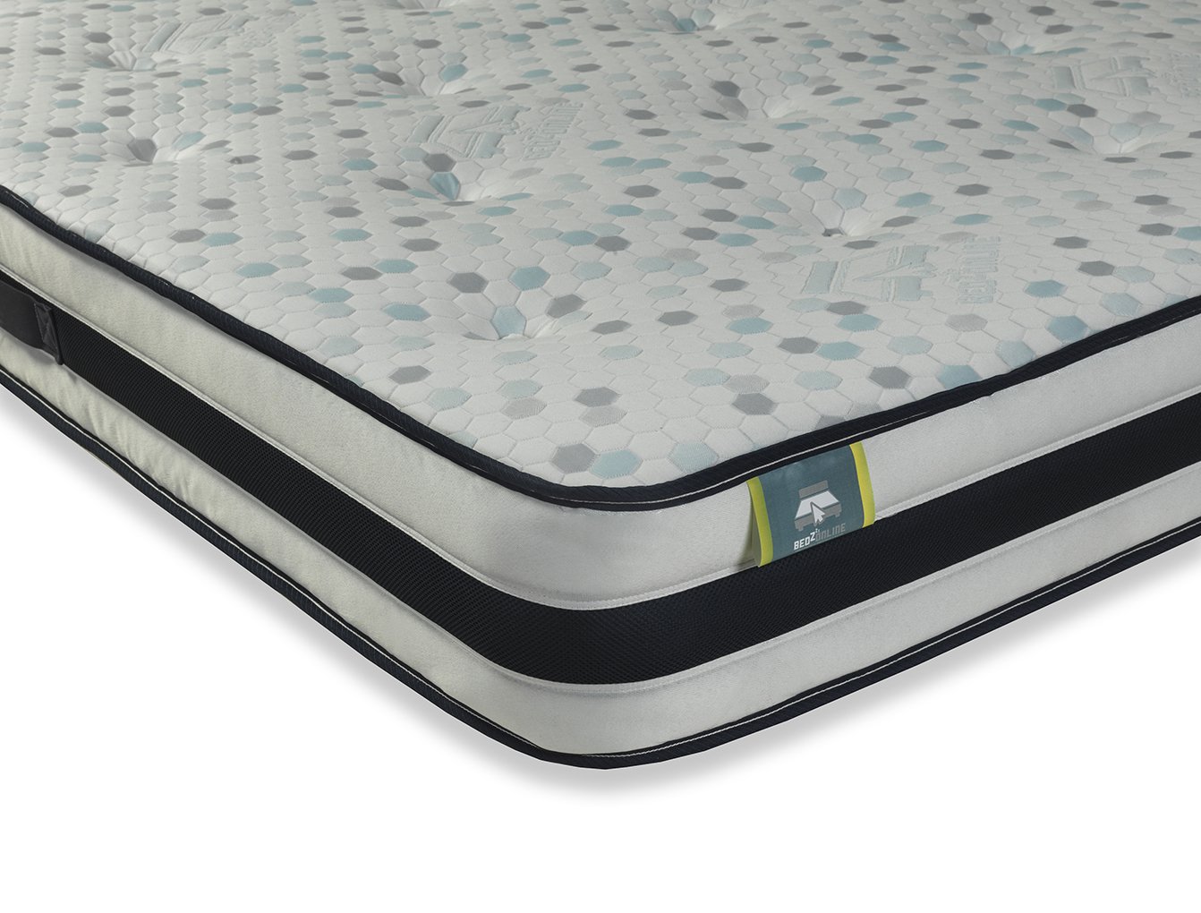 bedzonline - Marco de Cama de Lino Gris de Lujo Zeus con ...