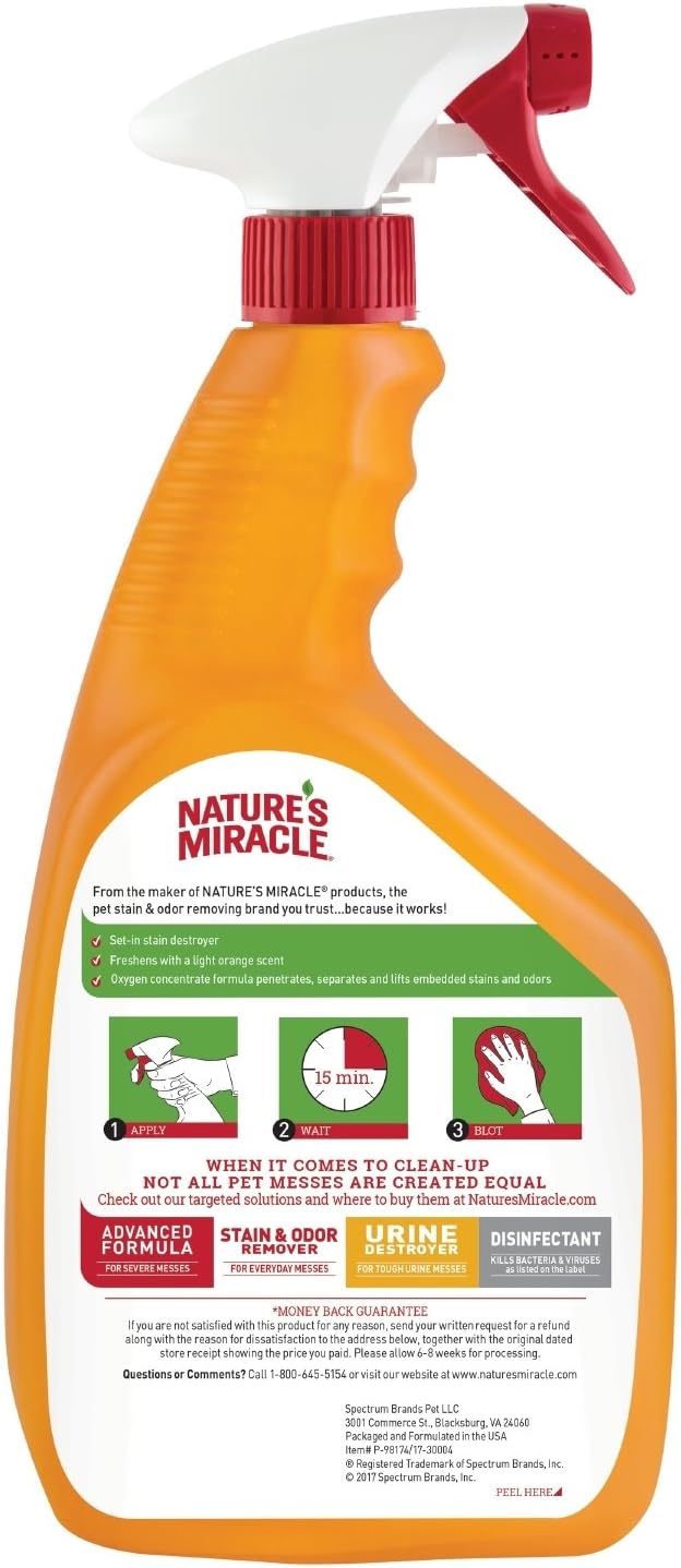 nature's miracle set in stain destroyer dog