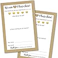 50 Suggestion Cards - 4x6" Comment Cards for Customers, Restaurants, Bed & Breakfast Decor and Bulk Hotel Supplies for Guests - Kraft Style Feedback Cards and Suggestion Box Cards - Forms for Business