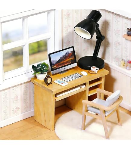 Melody Jane Miniatura Valigetta 24 Ore In Nero - Accessorio Ufficio Per Casa Delle Bambole - Scala 1:12