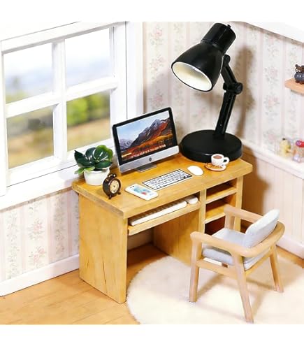 Melody Jane Miniatura Valigetta 24 Ore In Nero - Accessorio Ufficio Per Casa Delle Bambole - Scala 1:12