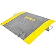 Guardian Aluminum Dock Plate with Carrying Handles for Pallet Jacks, Hand Carts, Material Handling, 36" x 48" 3,500 lb. Capacity