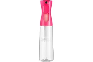 TANGLE TEEZER The Fine Mist Continuous Spray Bottle for Hair Styling and Detangling, Pink