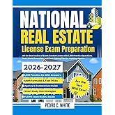National Real Estate License Exam Preparation 2026-2027: All-in-One Review of Exam Content Areas with 1,200 Practice Questions, Real-World Examples, and Test-Taking Tips for Aspiring Agents