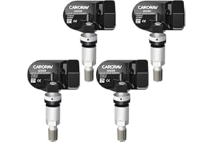 CARORAV TPMS Sensor,GM Tire Pressure Monitoring System(TPMS) fit for GM|Chevy|GMC|Cadillac|Buick, 433MHz OE Replaces# 13598773 4-Pack