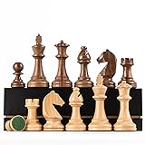 A&A Premium Triple Weighted Staunton Wooden Chess