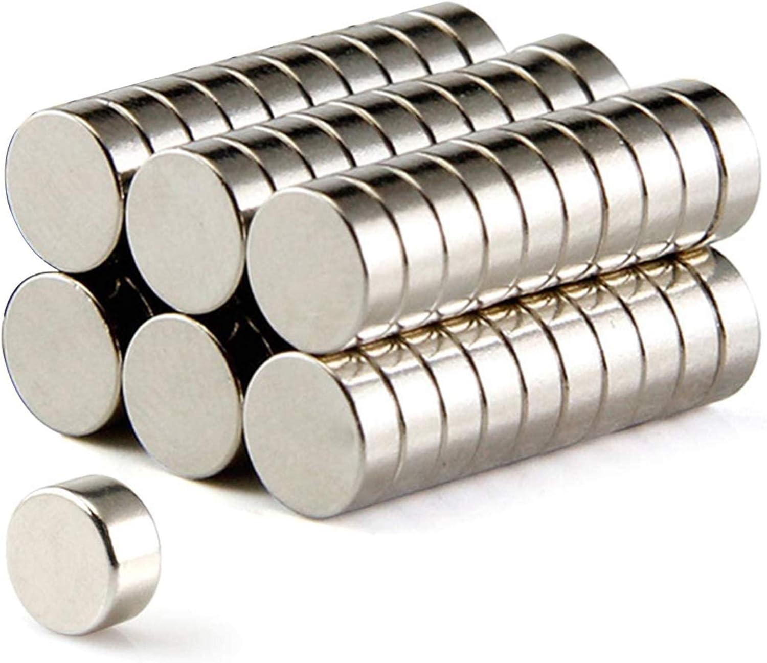 FINDMAG 50Pcs Magnets Push Pins, Fridge office Magnets, Dry Erase Board Magnetic pins, Whiteboard Magnets, Refrigerator Magnets-8x3mm: Kitchen & Dining