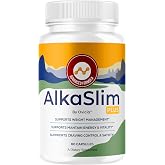 Alka Slim Plus Capsules - Official AlkaSlim Plus Advanced Formula with All Natural Ingredients, Premium Pills Maximum Strength for Wellness &amp; Overall Health Support, 60 Capsules for 1 Month