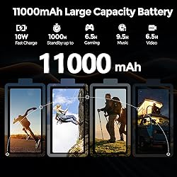 FOSSIBOT DT1Lite 10.4 inch Android Tablet, 11000