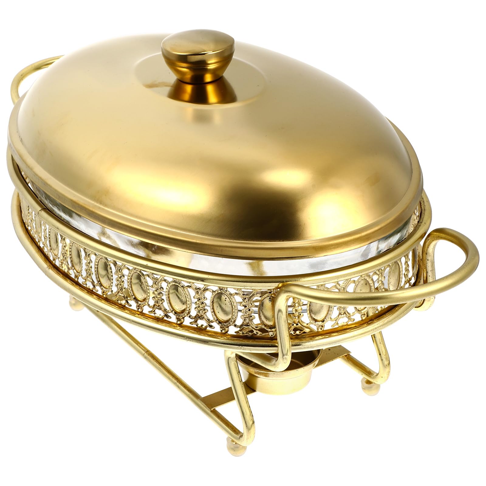 Photo 1 of BESTonZON Stainless Steel Chafing Chafing Dish Buffet Set Stock Pot Buffet Warming Tray Buffet Dish Oval