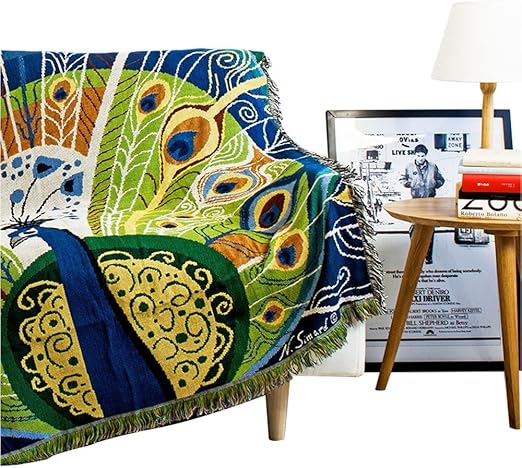 Amazon Com Mr Fantasy Decorative Cotton Woven Tapestry Throw