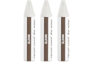 uxcell Wood Filler Stick, 3 Pcs Wax Sticks Wood Touch Up Markers, Furniture Crayons for Scratches Holes Crack Tables Desks Wo