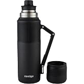 Contigo Thermal Bottle Thermalock, Vacuum Insulated Travel Flask, Thermos Flask for Hot Drinks, up to 35h hot &amp; 60h Cold, Leakproof Coffee Tea Bottle, Stainless Steel Travel Mug