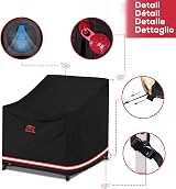 Turtle Life Patio Single Sofa Cover Waterproof Windproof 94x102x76 cm view 5
