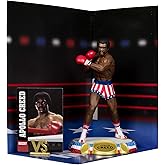 McFarlane Toys - Movie Maniacs, Rocky (1976) Apollo Creed 6in Posed Figure