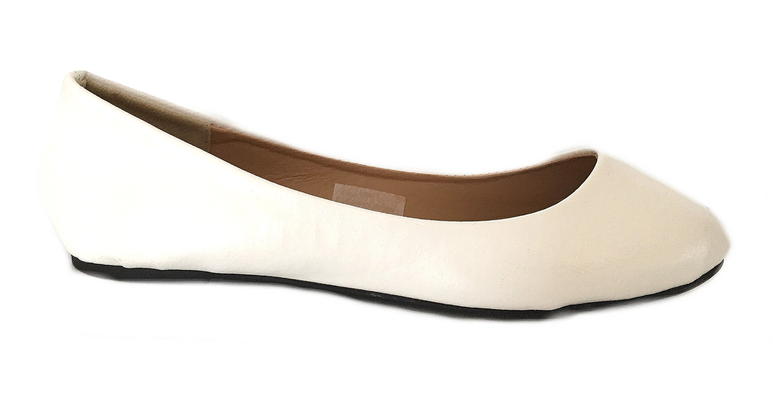 Shoes8teen Womens Ballerina Ballet Flats Shoes Leopard & Solids 14 Colors - Image 3