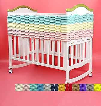 braided crib bumper diy
