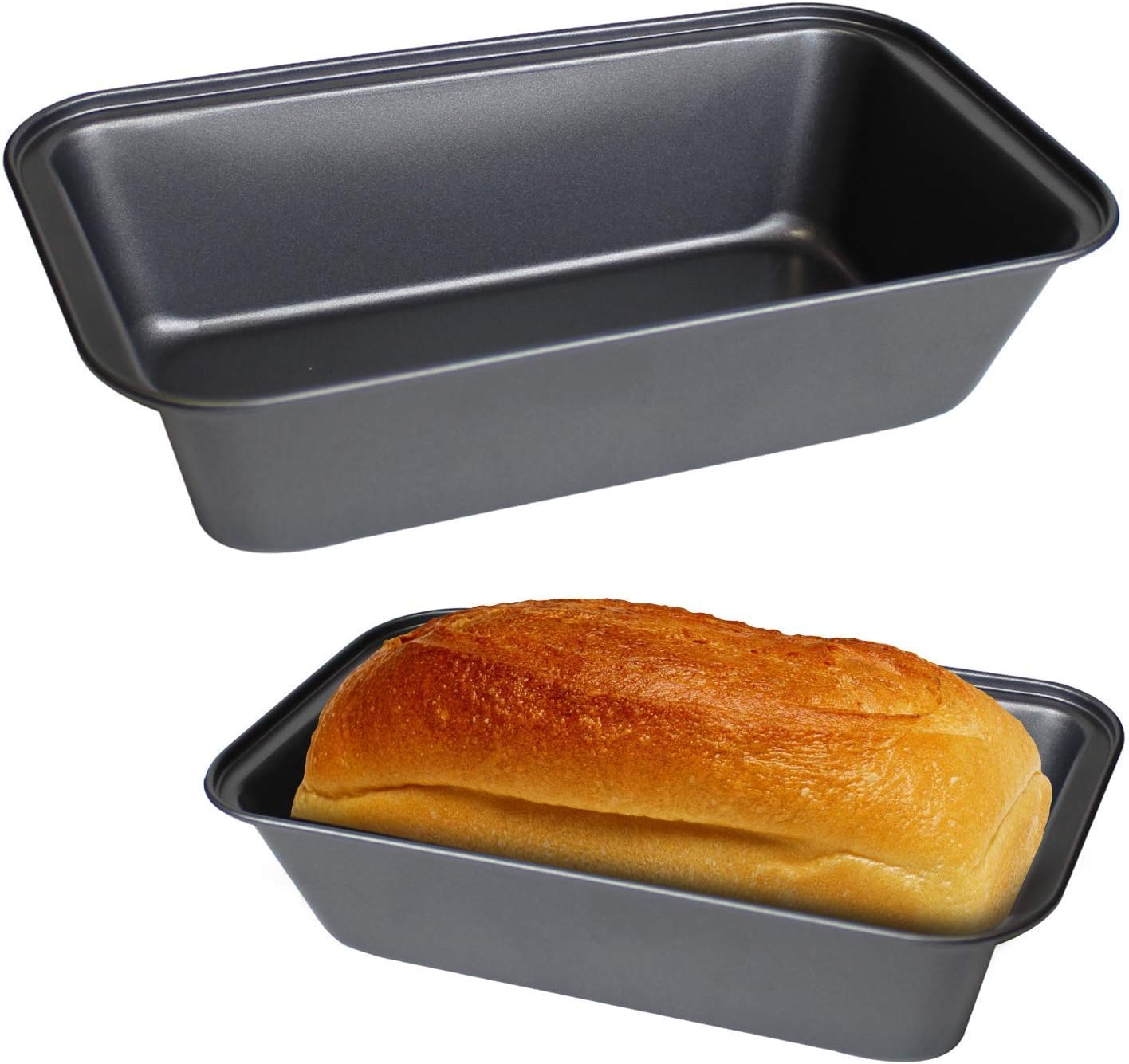 JJ SHOPOBOX Bread Loaf Cake Baking Non Stick Pan Mould Rectangle Shape