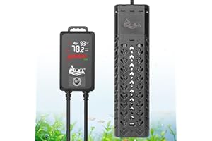AQQA Fish Tank Heater 1200W for 170-290 Gallon Submersible Aquarium Heater Pond Heater Thermostat Heater with Intelligent Pro